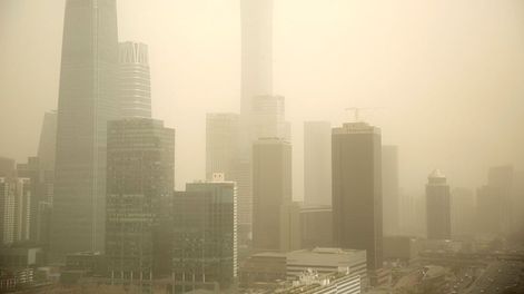 La contaminación en las grande urbes, un factor de riesgo de padecer demencia. Foto: China / Ilustrativa / Gentileza