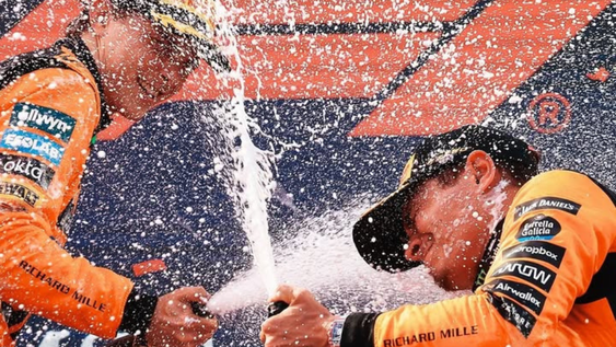 McLaren lidera el Mundial de la F1, mientras que Franco Colapinto marcha último en el Campeonato de Pilotos