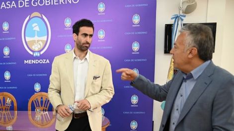 Alfredo Cornejo autorizó la emisión de deuda por 224.000 millones de pesos para refinanciar la deuda provincial. Prensa Gobierno