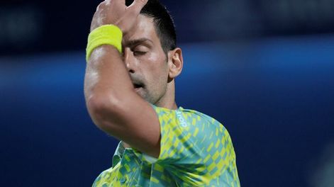 Djokovic y otro revés en su calendario (AP)