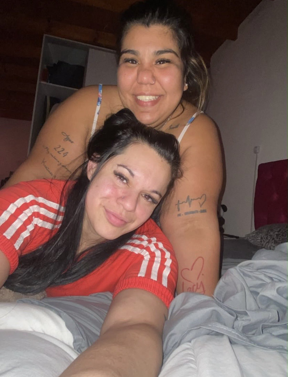 Camilota presentó a su novia Ana.