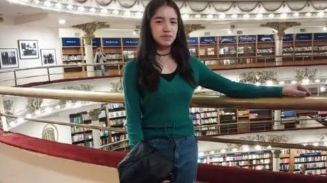 A mediados de 2021, Rocío viajó a Buenos Aires para rendir los exámenes obligatorios de matemática y comprensión de textos. Gentileza: Los Primeros.