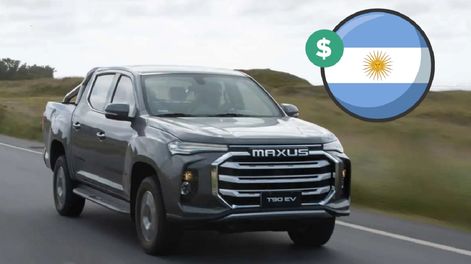 Precio. La Maxus T90 EV es la primera pick-up 100% eléctrica del mercado argentino.