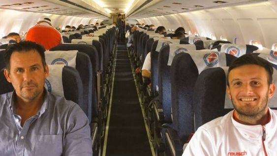 Dabove habló de la odisea de Argentinos Juniors en Venezuela