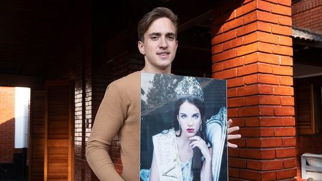 Los Andes | Nicolás Lucoski se convirtió en “vocero” del estado de salud de su hermana. la ex soberana. Está agradecido y sorprendido por el amor que le demuestran los mendocinos. Foto: Ignacio Blanco / Los Andes