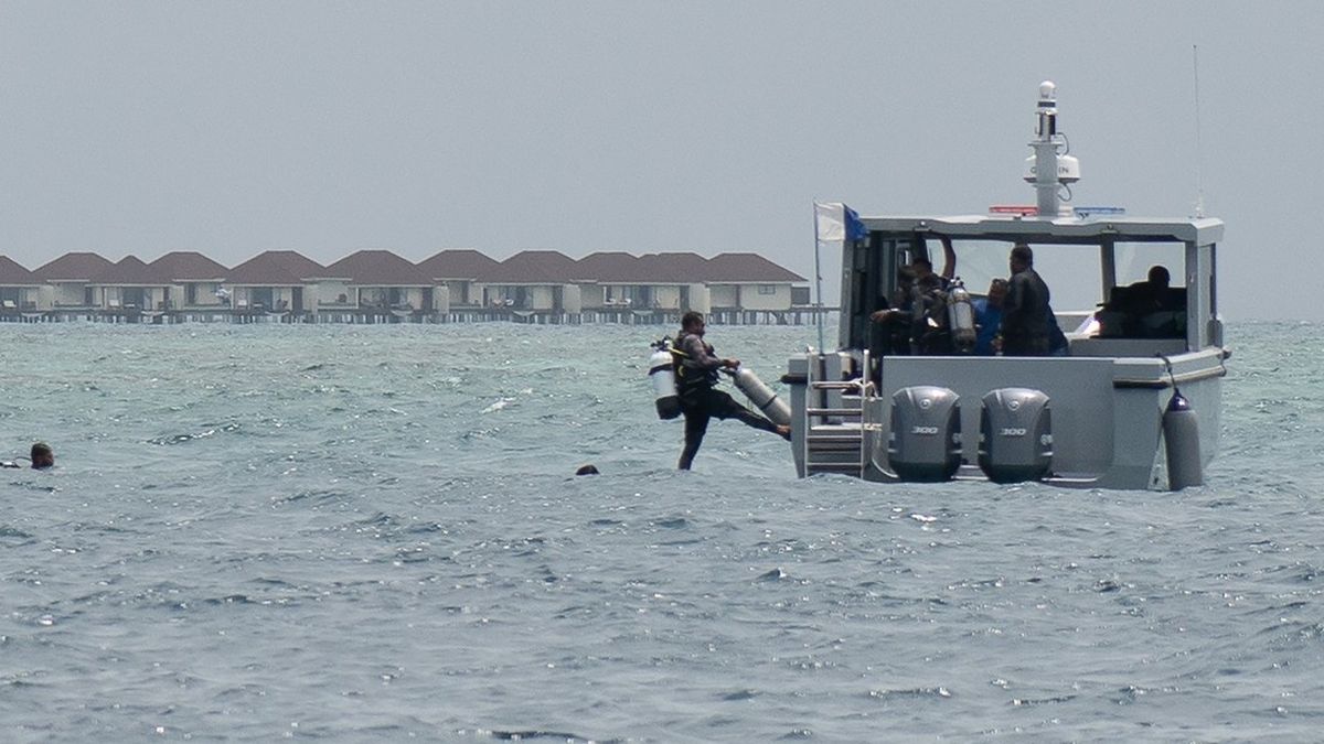 Maldivas: encontraron los cuerpos de los cuatro turistas que murieron atrapados en una cueva submarina