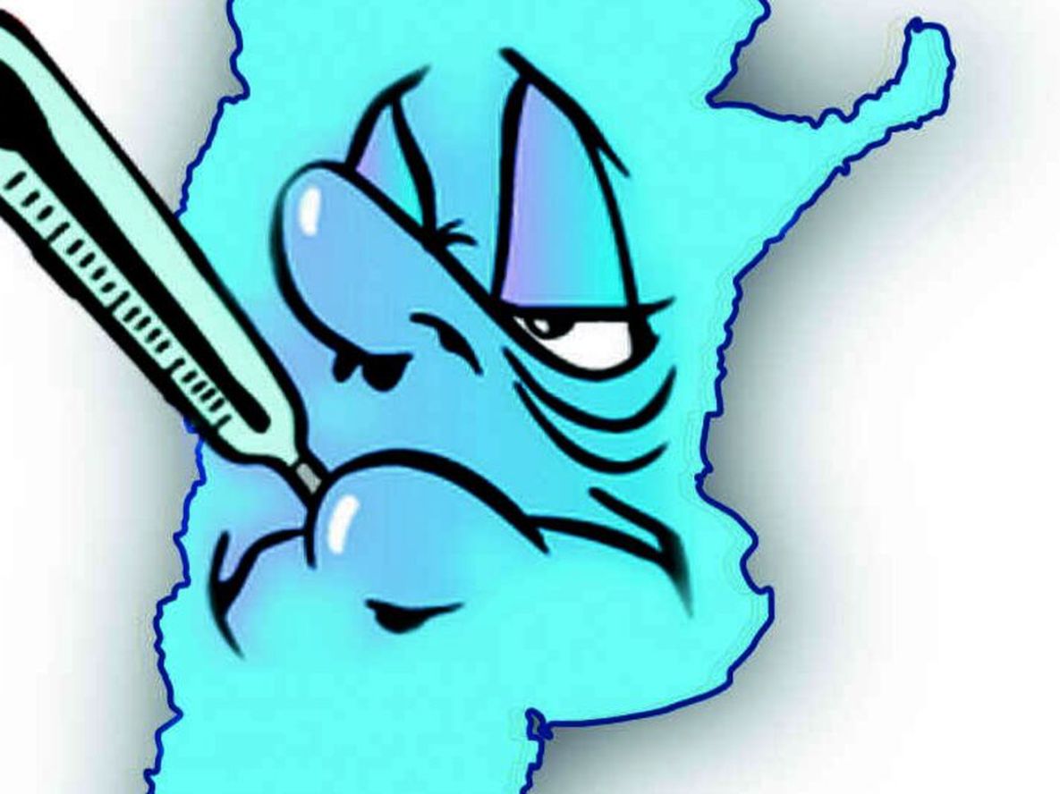 La Argentina, enferma  en cuerpo y alma