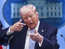 El presidente estadounidense Donald Trump El presidente estadounidense Donald Trump