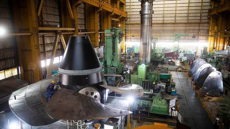 Los Andes | Impsa pisa fuerte en la economía provincial, tiene una fuerte presencia en el mundo y genera trabajo para más de 100 pymes nacionales. / Foto: Ignacio Blanco