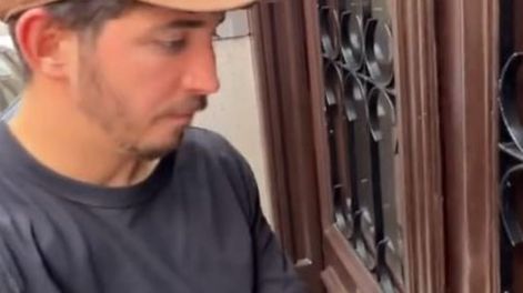 El video de tik tok de Manuel, un argentino en España.