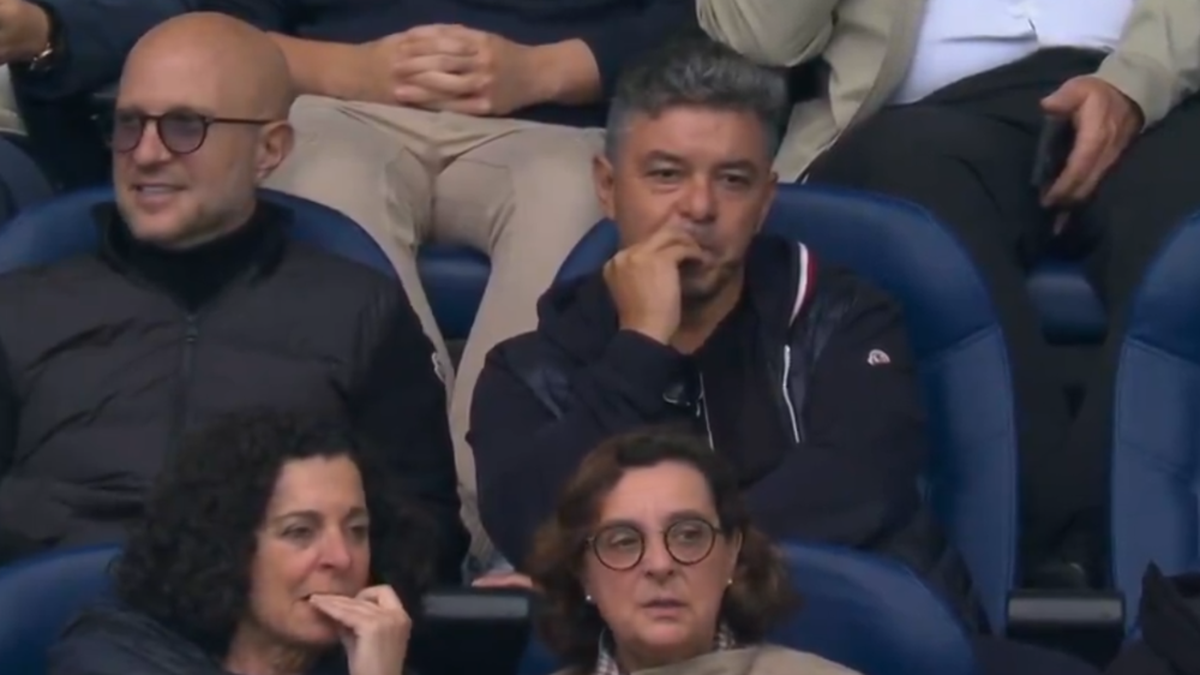 Piedra libre: encontraron a Marcelo Gallardo viendo un curioso partido