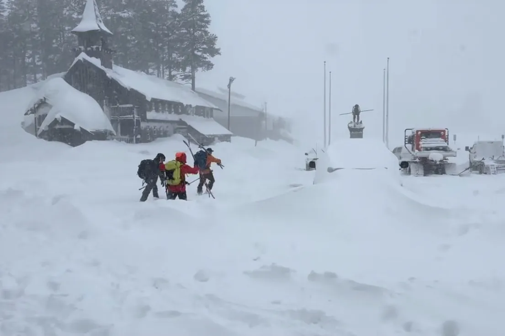 Ocho esquiadores muertos tras una avalancha en California&nbsp;