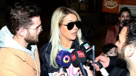 Wanda habló de todo antes de irse de Argentina