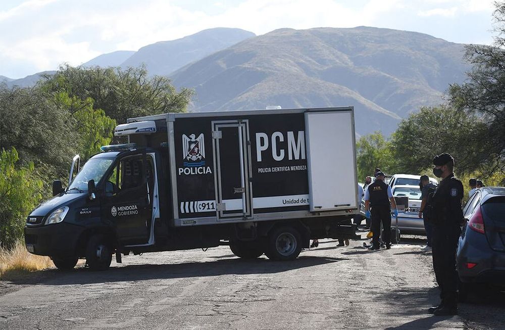 Los restos de la empleada doméstica estaban en el piedemonte, a unos kilómetros de La Favorita, donde vivía. Foto:José Gutierrez / Los Andes