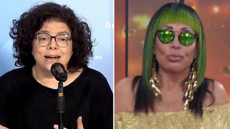 Carla Vizzotti y Moria Casán
