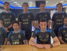 La Selección argentina envió un mensaje de apoyo a Bahía Blanca.