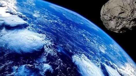 Imagen ilustrativa de asteroide. Foto: Gentileza