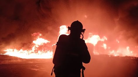Un hombre falleció tras el incendio de una vivienda. Foto ilustrativa.