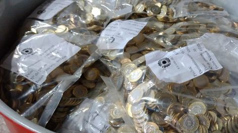 Cada tambor se ofrecerá en subasta pública (Foto: BCRA)