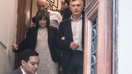 Mauricio Macri junto a Patricia Bullrich Foto Federico Lopez Claro