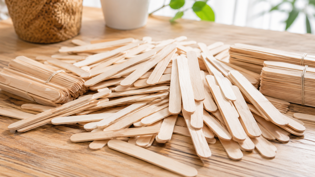 Reciclaje: guardá los palitos de helado y transfórmalos en un espectacular adorno para tu casa