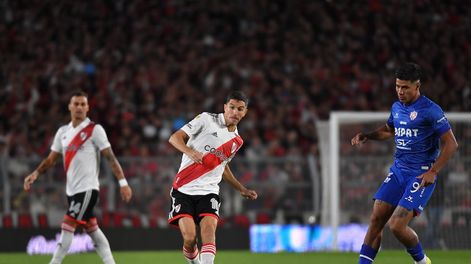 Nacho Fernández, figura siempre destacada en River. (Prensa River).