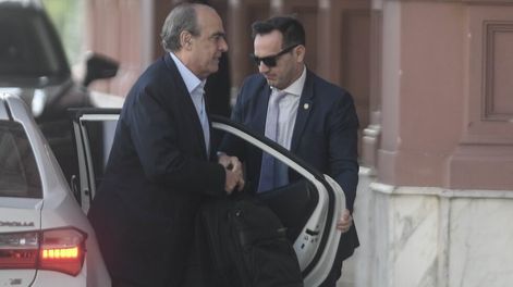 Los Andes | Guillermo Francos en Casa Rosada. / Foto: Federico López Claro