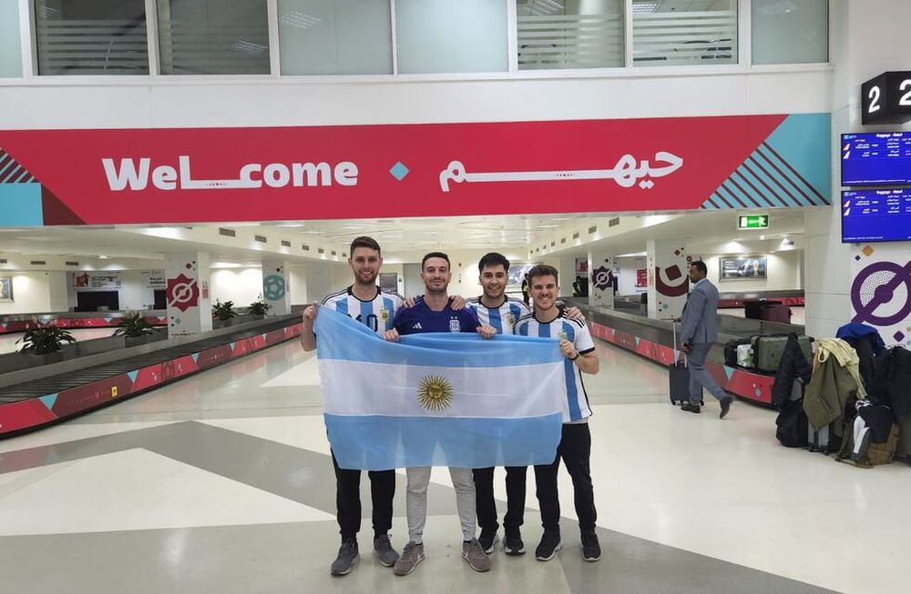 Juan Ignacio Corcull, Cesar Daste, Francisco Maldonado y Ramiro Viñas, mendocinos en el Mundial. / gentileza