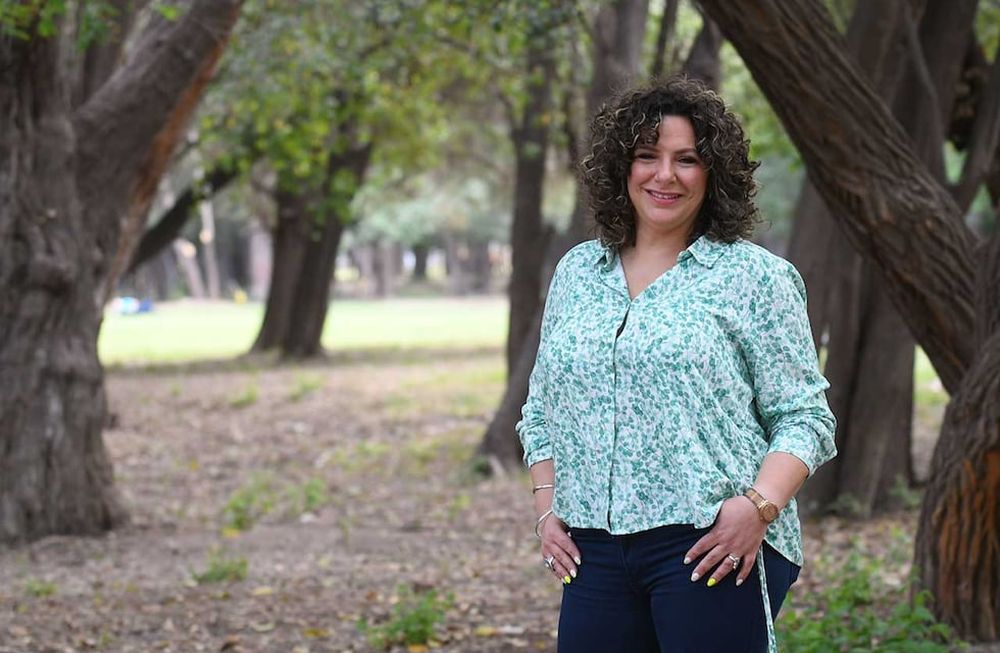 Con un optimismo que contagia, Valeria supo superar dos tipos de cáncer y convertirse en ejemplo para sus hijas. | Foto: José Gutiérrez / Los Andes