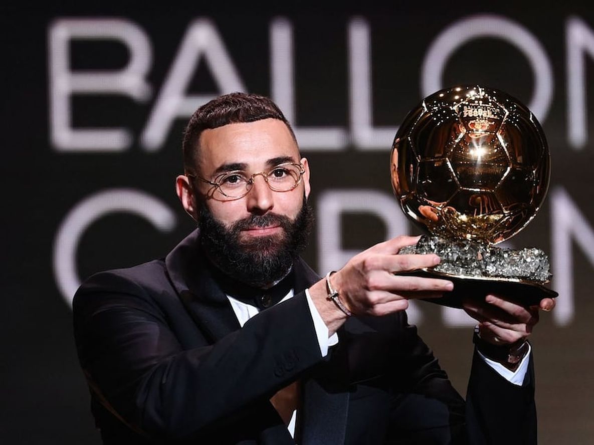 Karim Benzema se quedó con el Balón de Oro 2022.