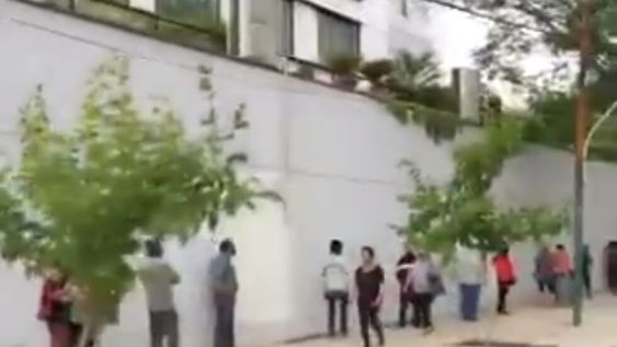 Video: largas filas en el primer día de la reapertura de los casinos en Mendoza