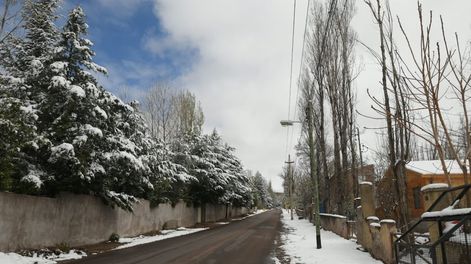 Los Andes | Primavera con nieve: las postales inesperadas en Potrerillos Foto: Igancio Blanco