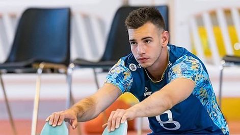 Los Andes | Agustín Loser uno de los mejores jugadores de la Selección Argentina en los Juegos Olímpicos 2021. / Gentileza.