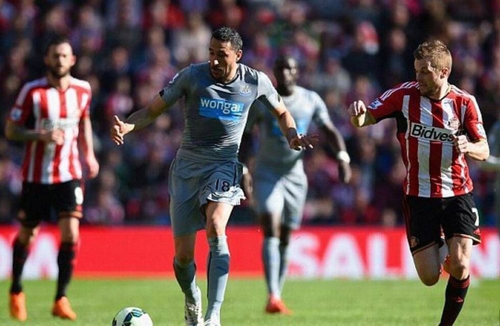 Jonás Gutiérrez fue titular en Newcastle por primera vez desde que superó un cáncer