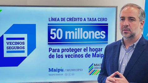 Stevanato destinó $50 millones para el programa “Vecinos seguros”