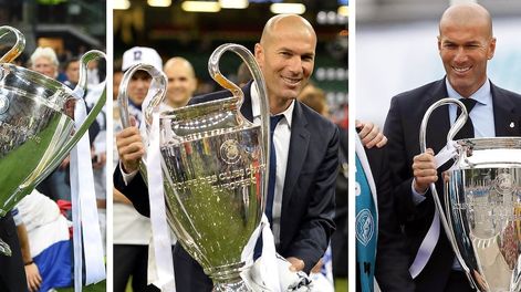 Los números de Zidane como DT en el Real Madrid que serán muy difíciles de repetir