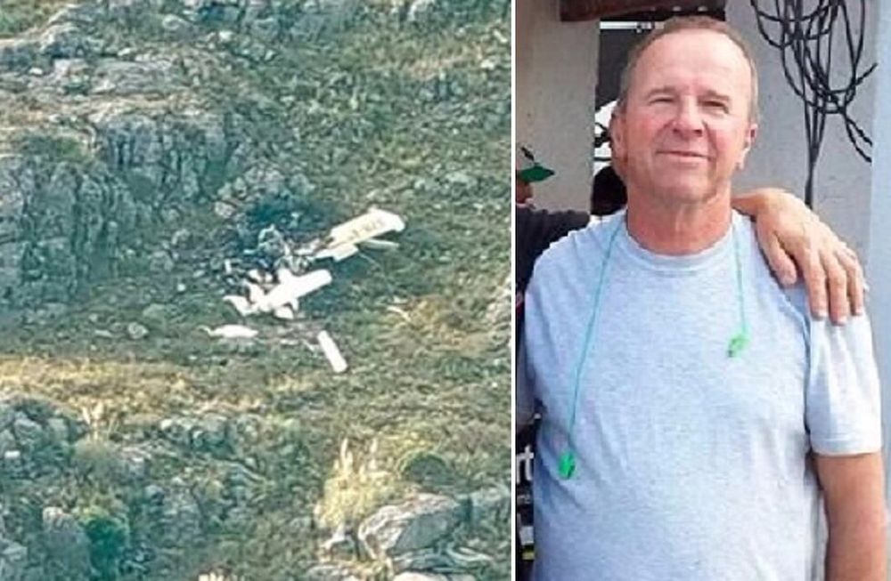 El peor final: encontraron muerto al piloto del avión que se estrelló en San Luis
