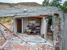 Declaran la emergencia geológica y urbanística en Comodoro Rivadavia tras el desplazamiento del cerro Hermitte.
