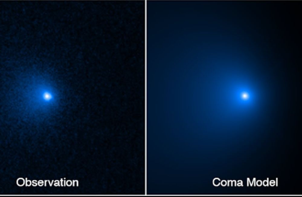 Así capturaron al cometa más grande jamás visto gracias al telecopio Hubble. Foto: NASA, ESA, Man-To Hui, David Jewitt (UCLA); Alyssa Pagan.