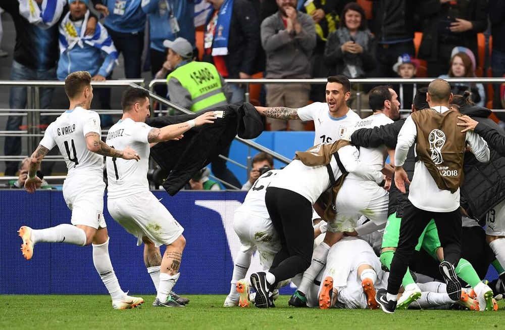 Mirá el gol con el que Uruguay consiguió un triunfo agónico ante Egipto
