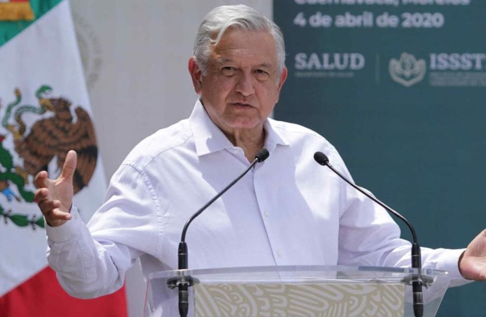 López Obrador, presidente de México.