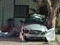 Accidente en San Carlos.