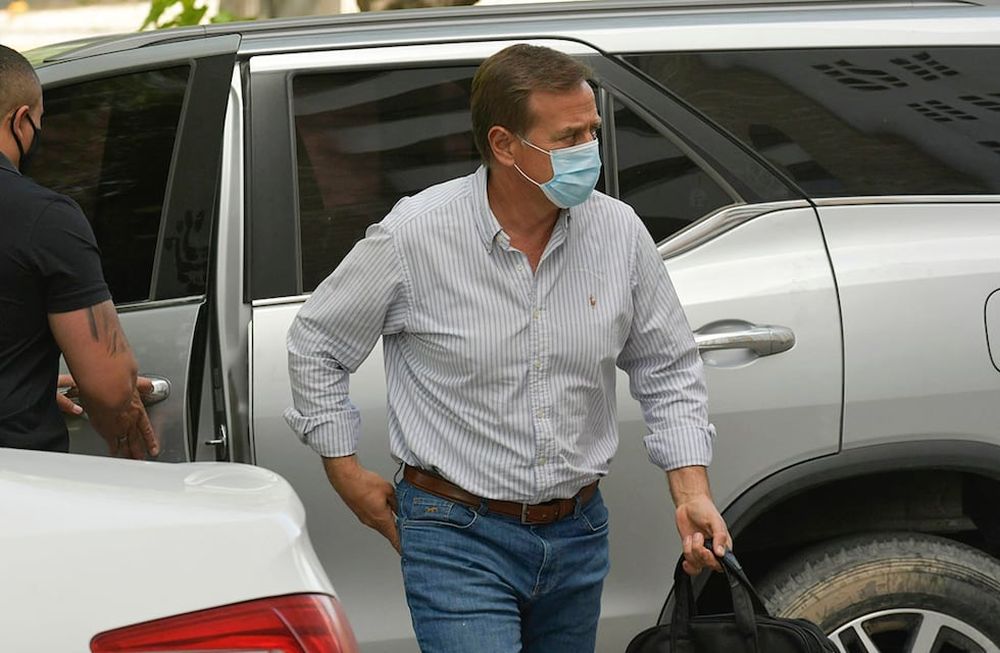 El gobernador Rodolfo Suarez volvió a Mendoza luego de ser operado en Buenos Aires. / archivo Orlando Pelichotti