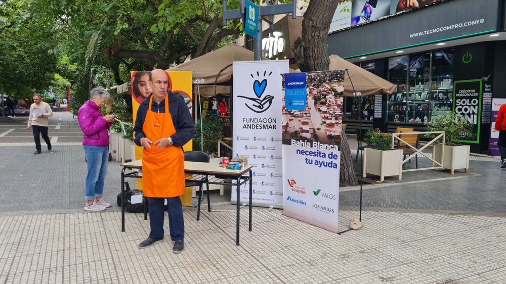 Colecta solidaria para las víctimas del temporal en Bahía Blanca