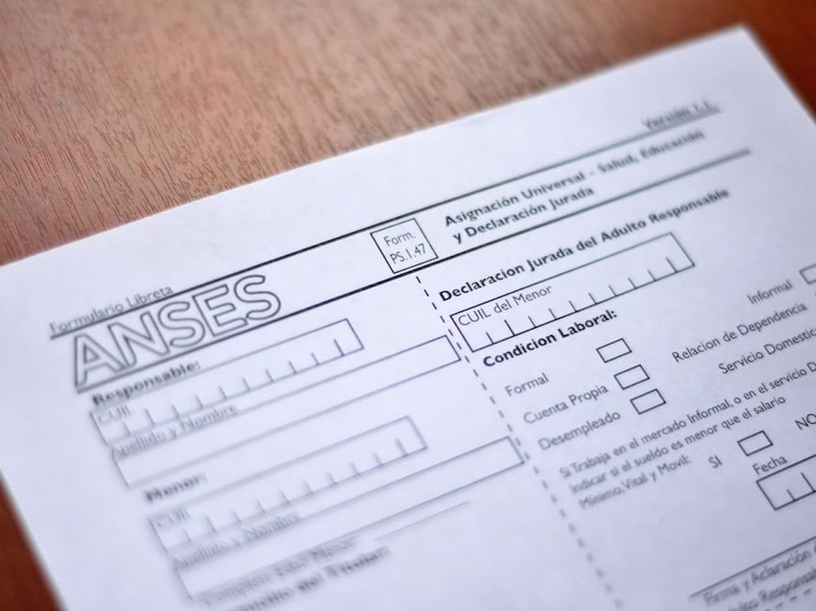 Libreta AUH de Anses: monto, cómo presentarla hoy online y cuándo se paga (Imagen ilustrativa)