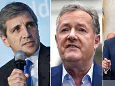 Fuerte cruce entre Toto Caputo, Piers Morgan y Eric Trump por el tema Malvinas. Fuerte cruce entre Toto Caputo, Piers Morgan y Eric Trump por el tema Malvinas.