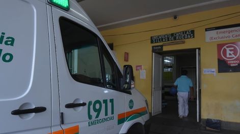 Los Andes | Fue trasladad de urgencia al hospital Lagomaggiore | Archivo Los Andes