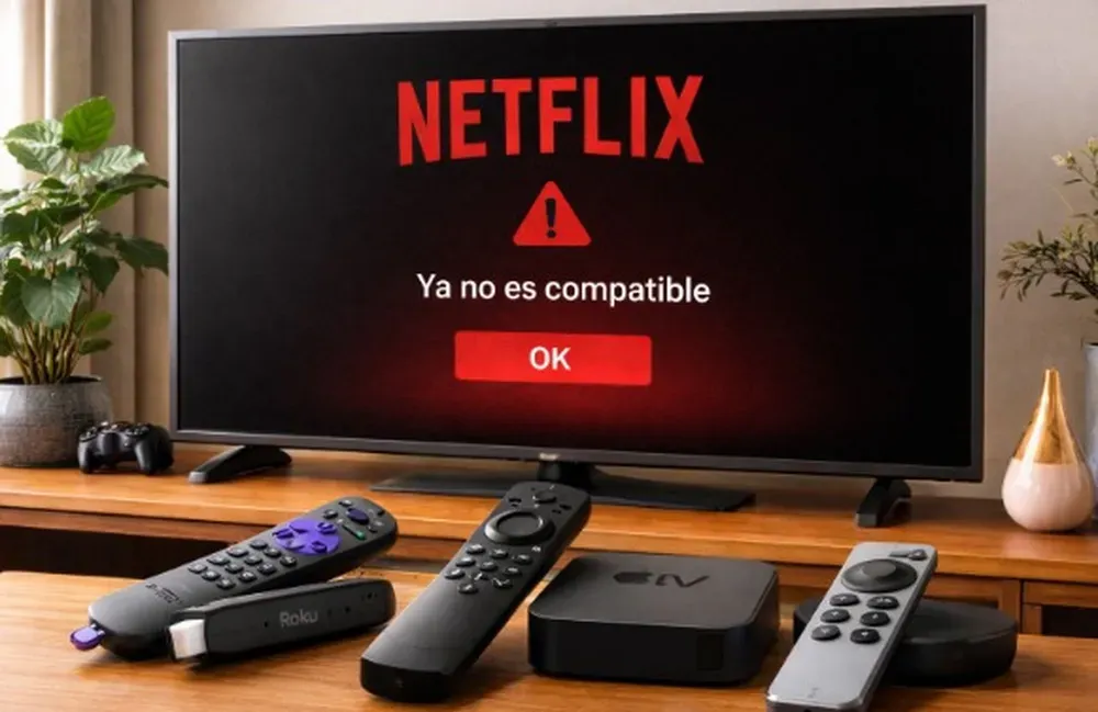 Los televisores y celulares que no serán compatibles con Netflix.&nbsp;