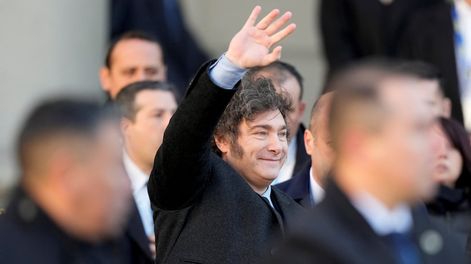 El presidente Javier Milei. (AP)