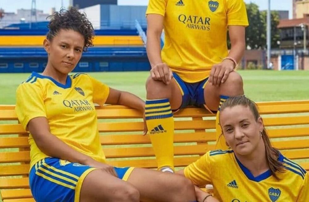 Las Gladiadoras pidieron disputar el Superclásico con la misma casaca con la que el equipo de Battaglia le ganó al de Gallardo y desde el Xeneize dieron el visto bueno.. / Gentileza.